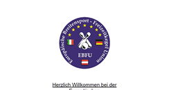 Desktop Screenshot of ebfu.eu